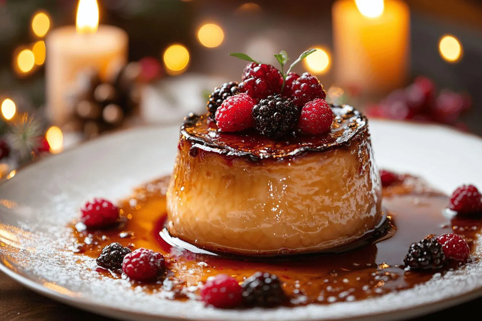 Une table de fête avec du foie gras, du pain toasté et un ordinateur portable illustrant la comparaison des promotions.